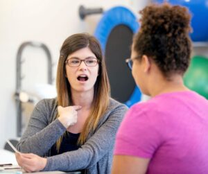 speech therapy