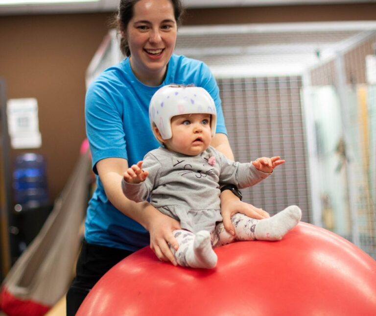 baby with torticollis